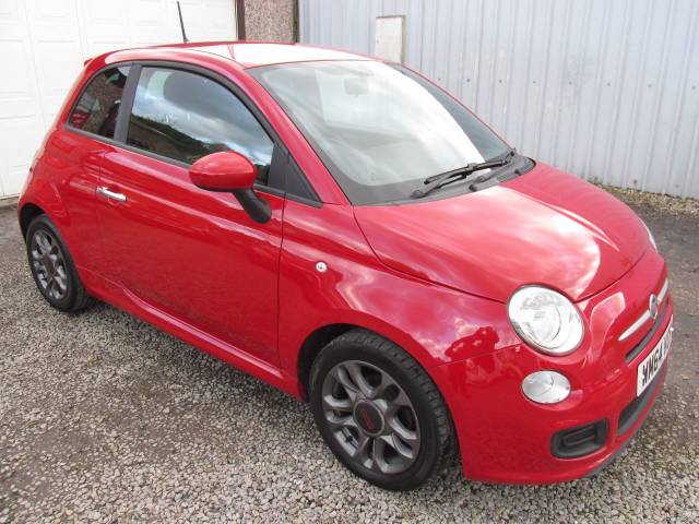 Fiat 500 1.2 S 3dr [AC] ## £35 ROAD TAX - STUNNING CAR ## Hatchback Petrol Red